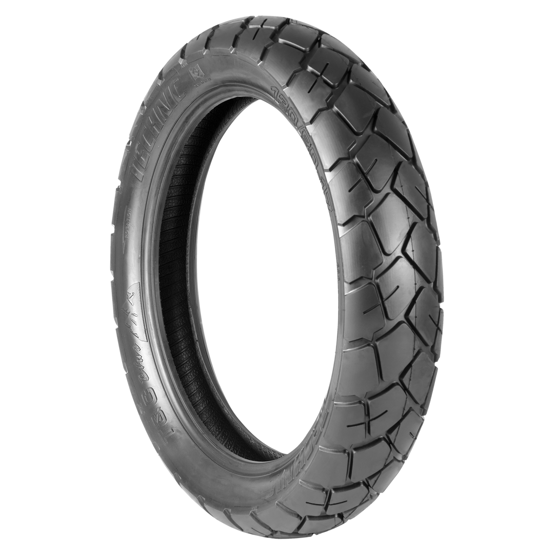 Pneu p/ moto aro 17 * 130/80-17 - tras. xt 600, xt660, falcon e similares (t&c plus) c/câm.